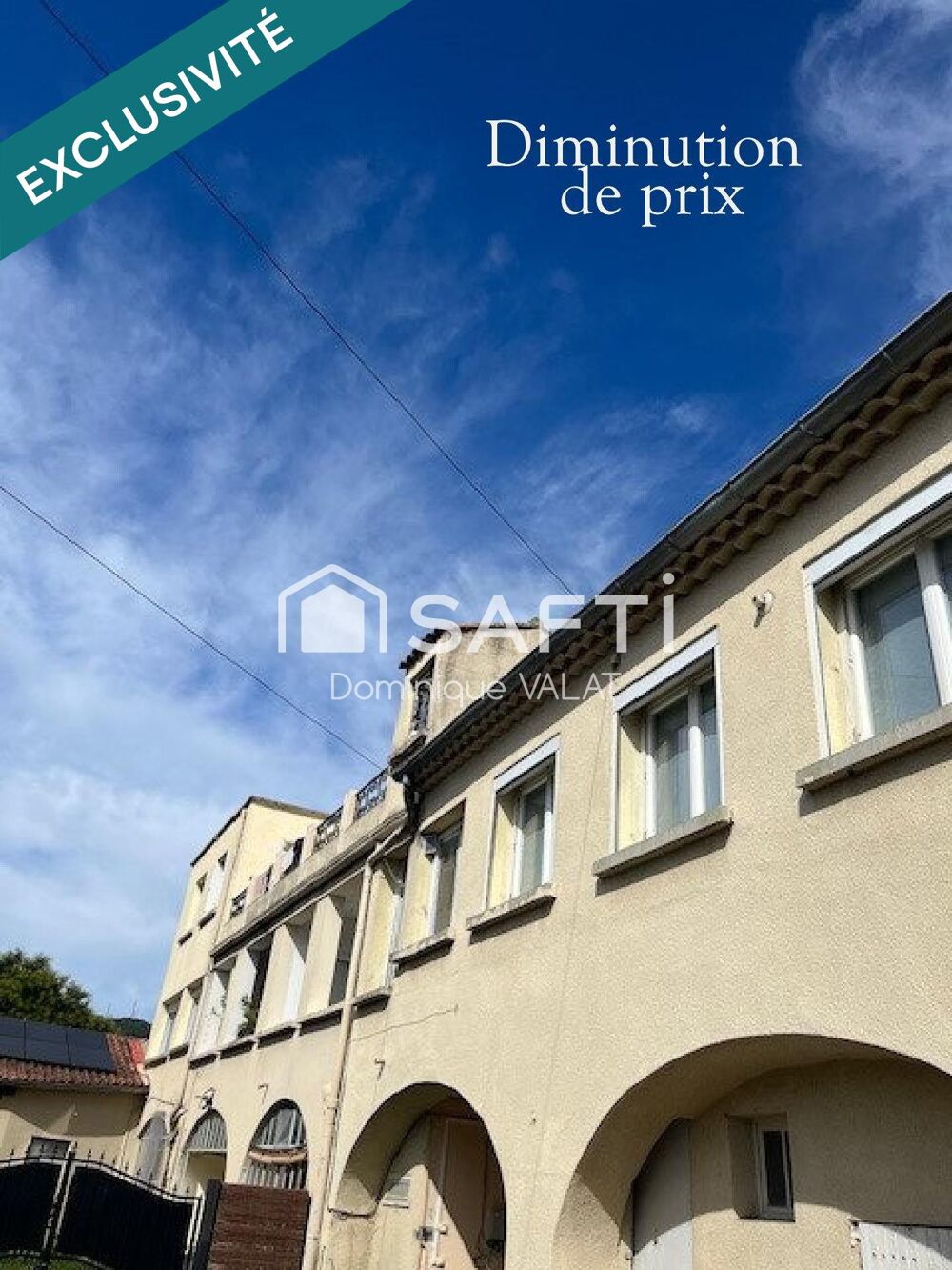 Agréable F3 au 1er petite copropriété quartier calme Alès