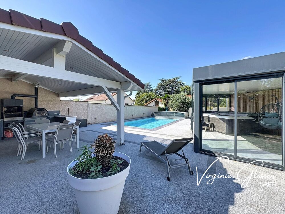 Vente Maison Maison de plain pied 4ch, piscine Heyrieux
