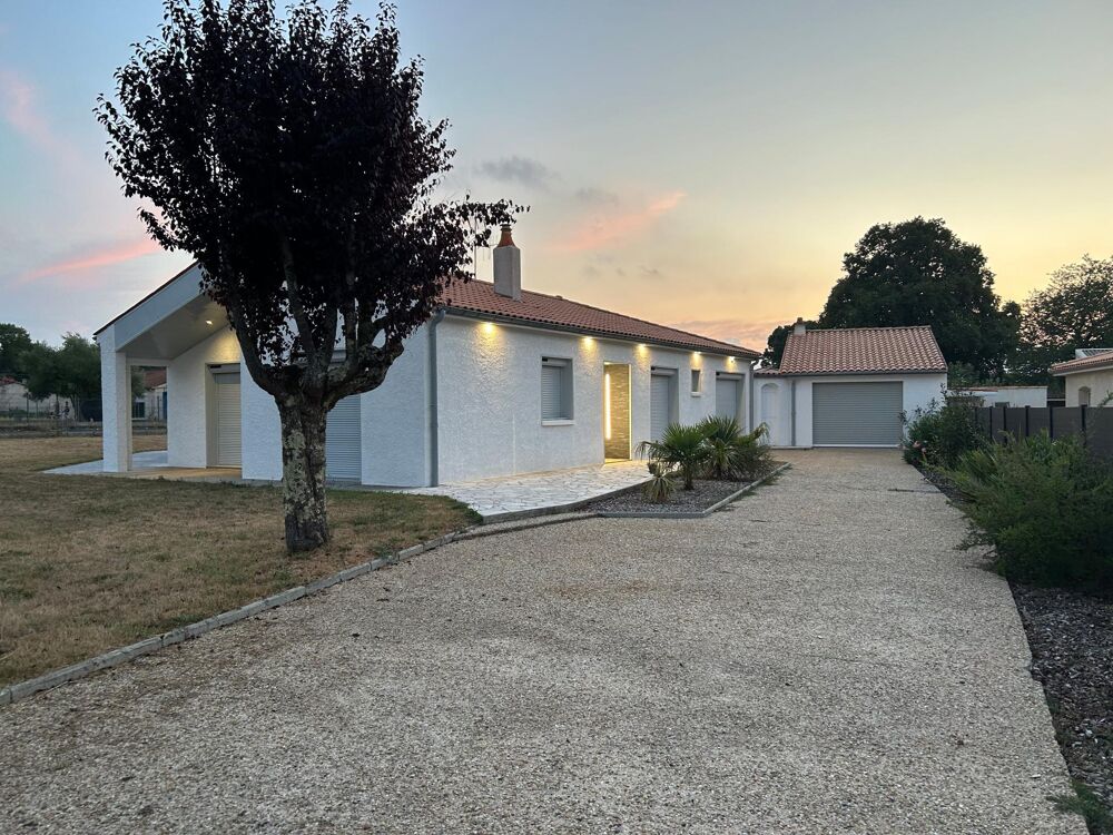 Maison entièrement rénovée  Pessines  156 m² avec 4 chambres, jardin et garage