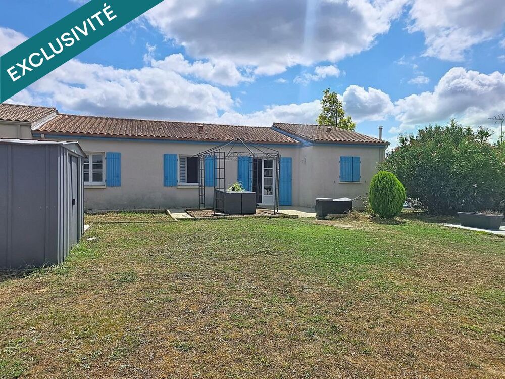 Vente Maison Coup de cœur à Rétaud – Maison 3 chambres avec piscine et jardin clos Retaud