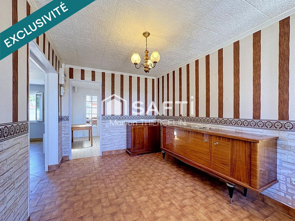 Maison de plain-pied 104m² environ située dans un environnement calme