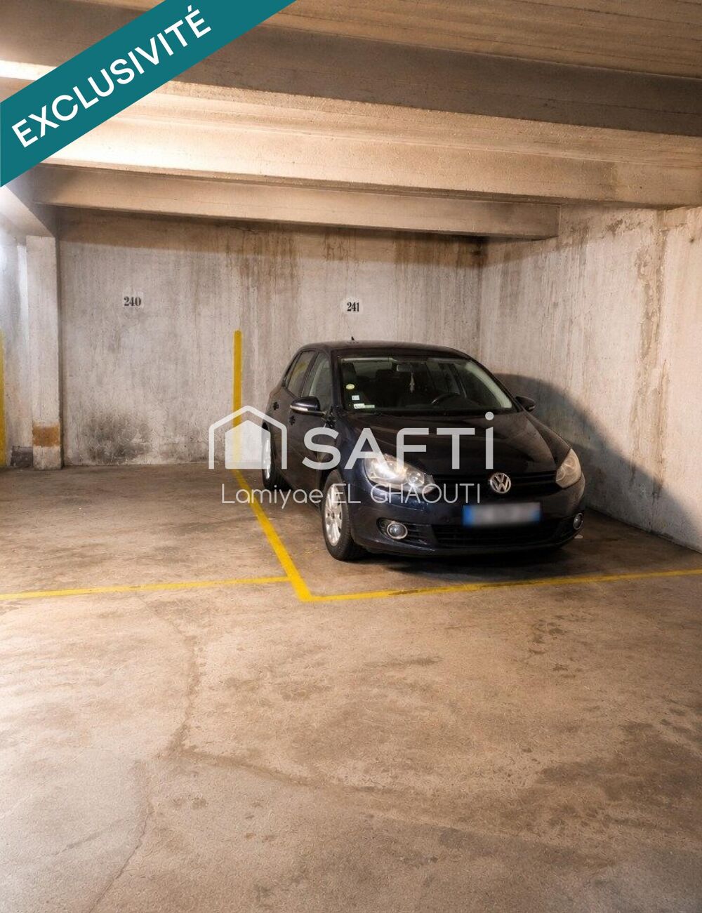 Vente Parking/Garage Place de Parking en sous-sol Métro Michel Bizot Paris 12