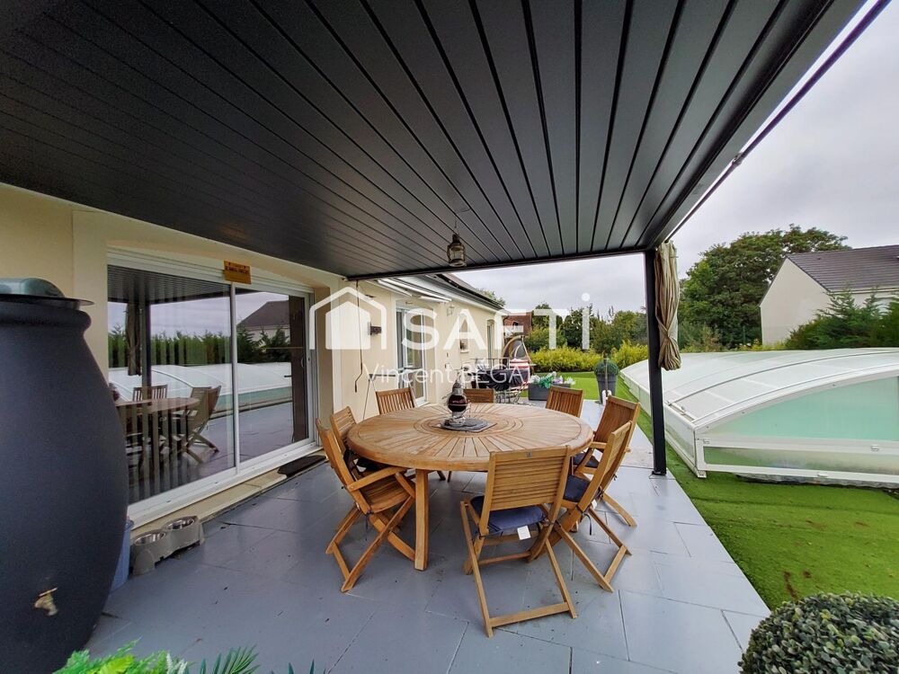Vente Maison Pavillon de 2015 plain-pied 4 chambres piscine Voulx