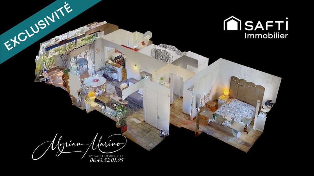 Les Issambres  2 pièces 40 m² avec terrasse plein sud, piscine, parking