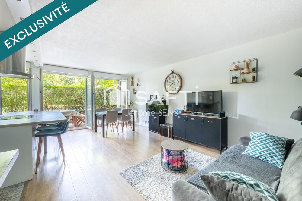 Appartement familial avec jardin, esprit maison