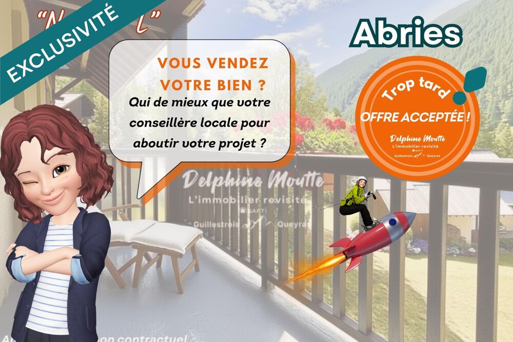 Appartement 2 pièces 30 m² à Abries Ristolas
