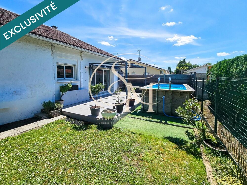 Maison rénovée avec piscine sans vis-à-vis