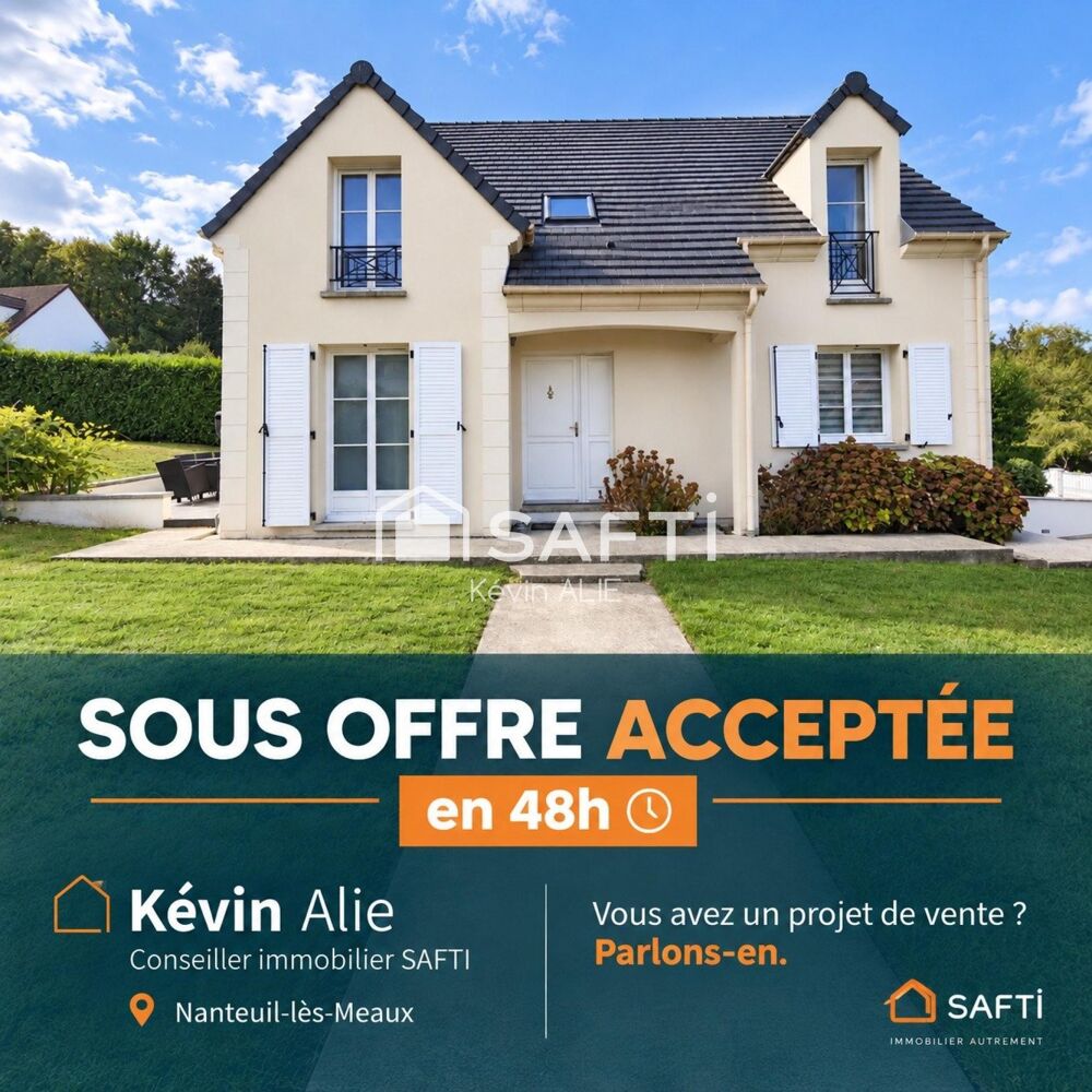 Vente Maison Magnifique maison familiale sur les hauteurs de Nanteuil Nanteuil-les-meaux