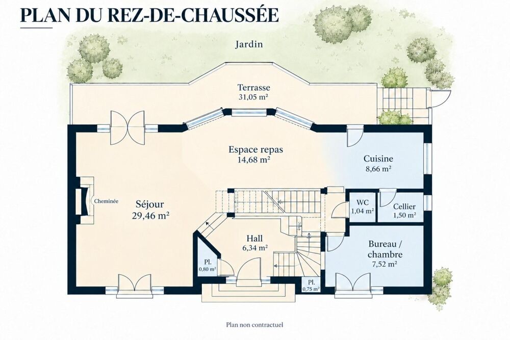 Vente Maison Maison lumineuse avec jardin et rooftop aux Lilas Les lilas