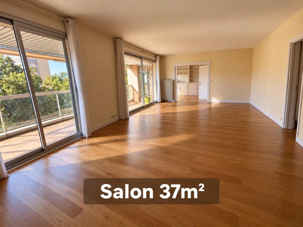Vente Appartement BORDEAUX CAUDÉRAN . APP 148 m² . PARC ET TENNIS – 3 chambres – Balcon– Parking – Cave - ascenseur Bordeaux