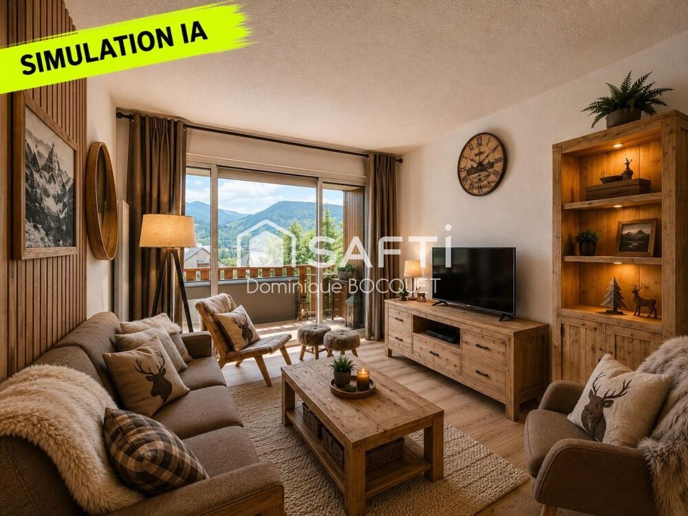 Vente Appartement Studio + cabine 27 m2, exposé sud, balcon, ascenceur. Villard-de-lans