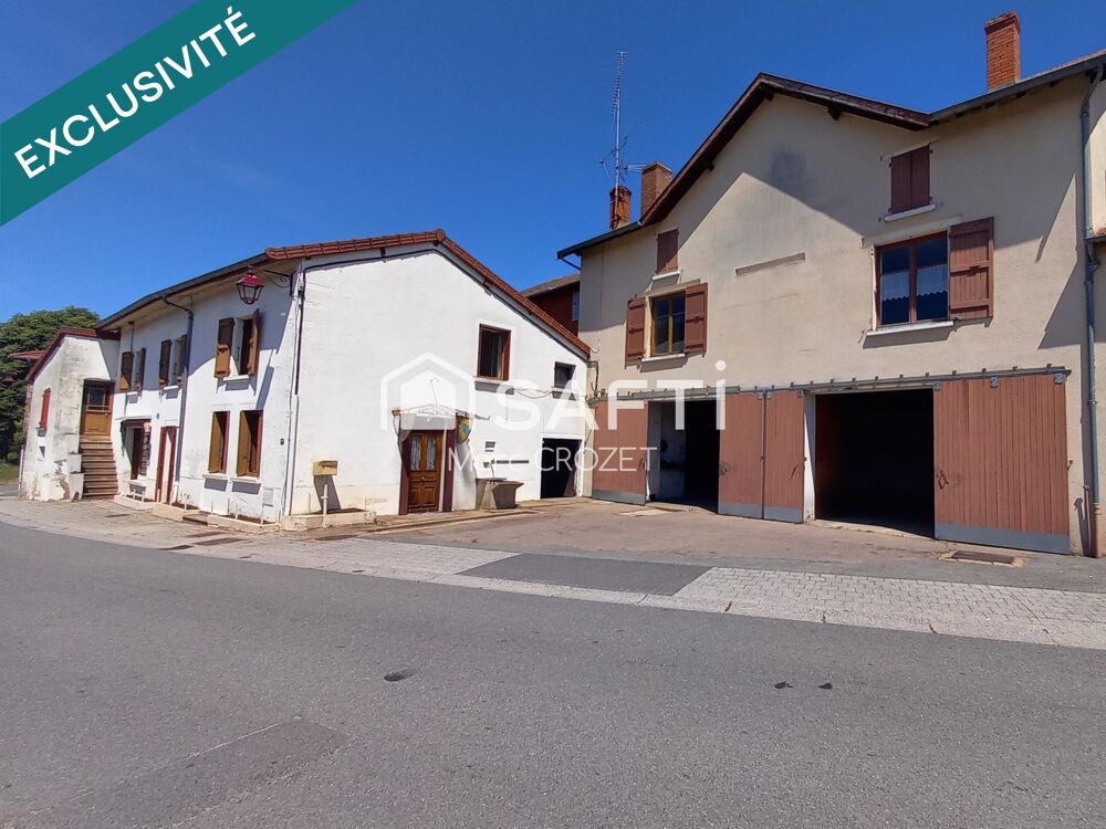 Grande maison de village avec grande dépendances et grand terrain