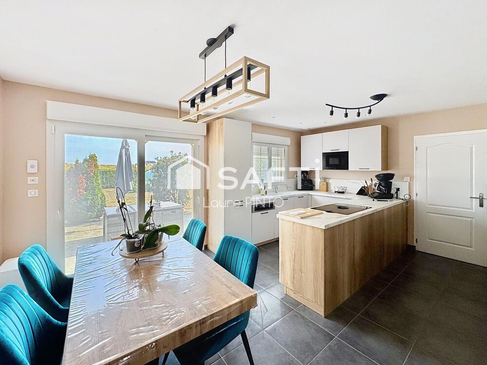 Belle maison de 120m2 avec grand jardin, plain-pied