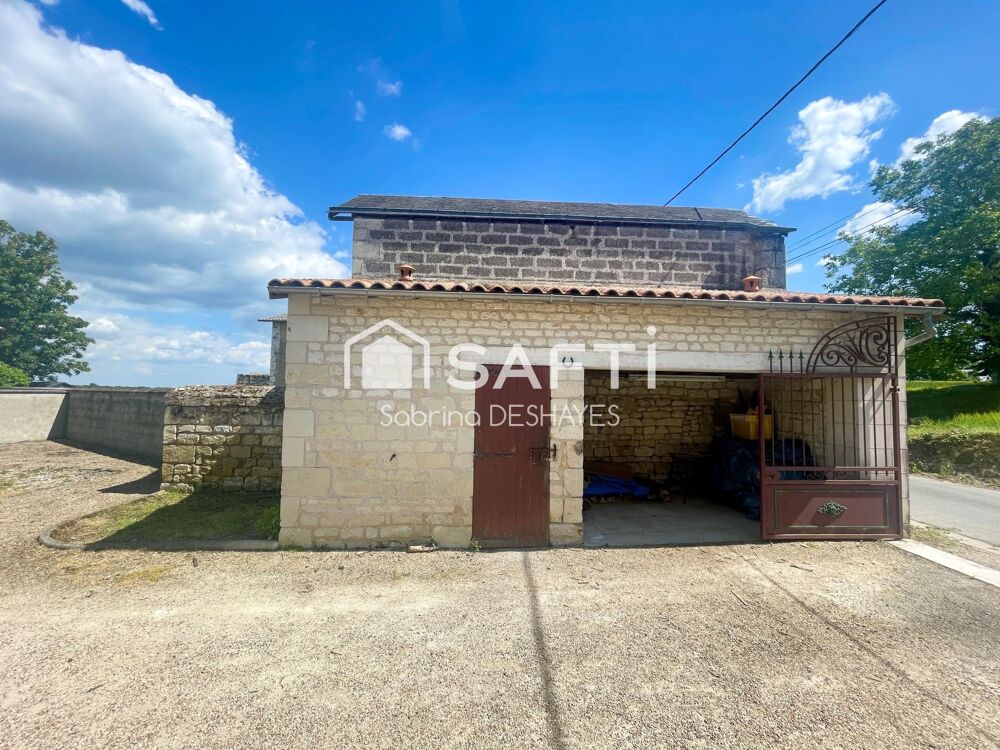 Jolie maison en pierres - beaucoup de cachet - 1 chambre en rdc - puits