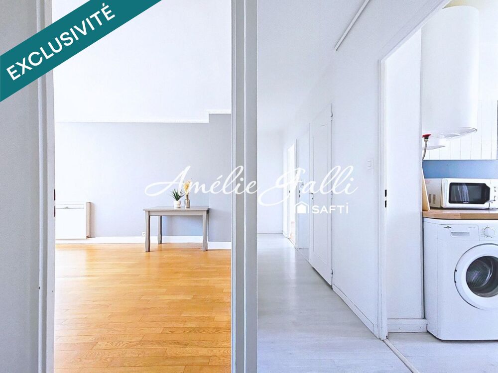 Vente Appartement Bel Air - T4 traversant de 70m² avec loggia Villeurbanne