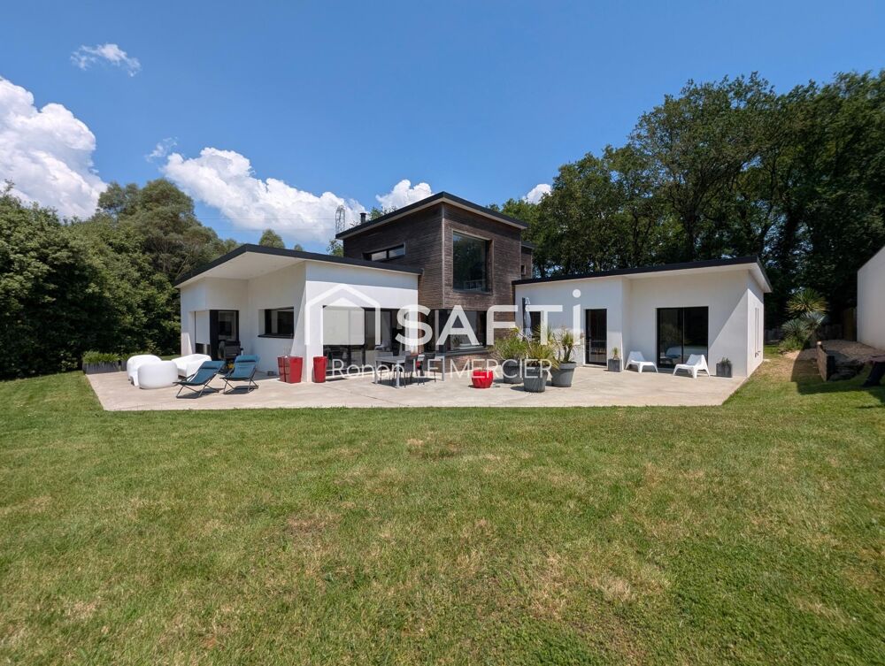 Maison d'architecte, volumes généreux et vie de plain-pied