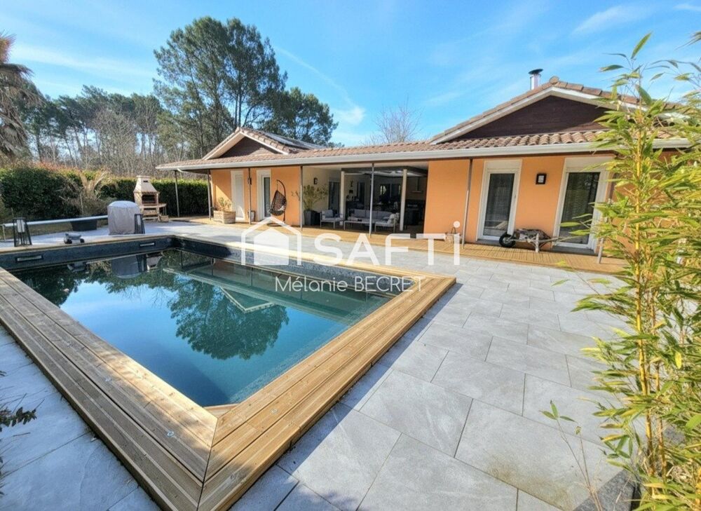 Vente Maison Maison 5 pièces à Marcheprime avec un grand terrain et piscine Marcheprime