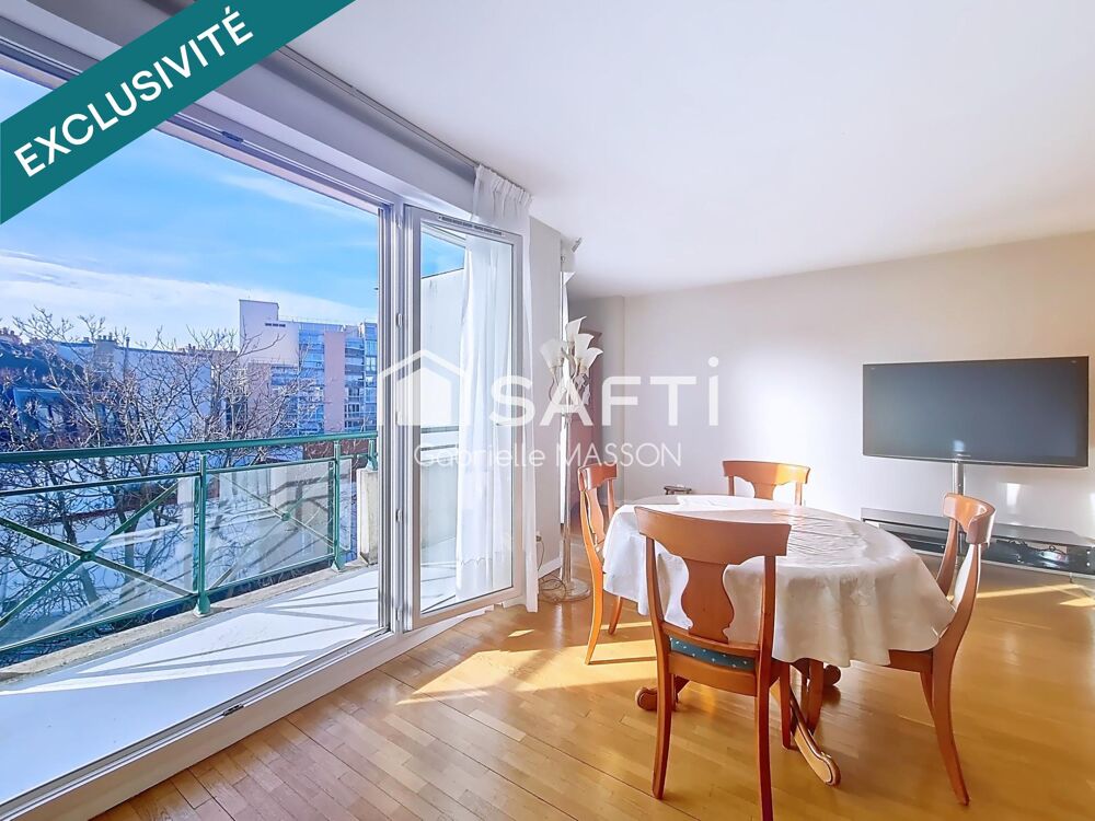 Rue DANTON - Bel appartement avec 2 balcons et double parking