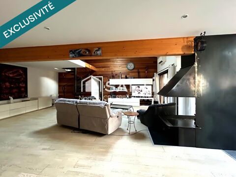   Bâtiment industriel aménagé en partie en loft – 165 m² 
