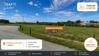  Terrain à vendre 1199 m²