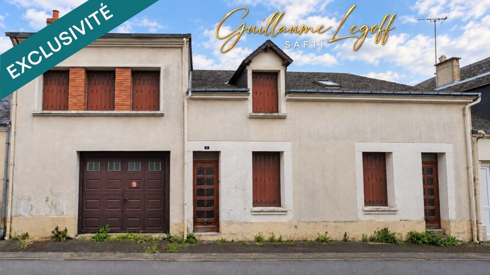 Vente Maison 152 m², 3 chambres, garage double et potentiel Issoudun