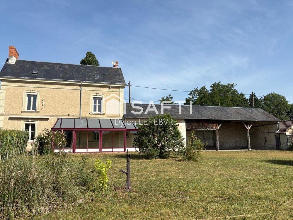 Maison avec dépendances et beau potentiel