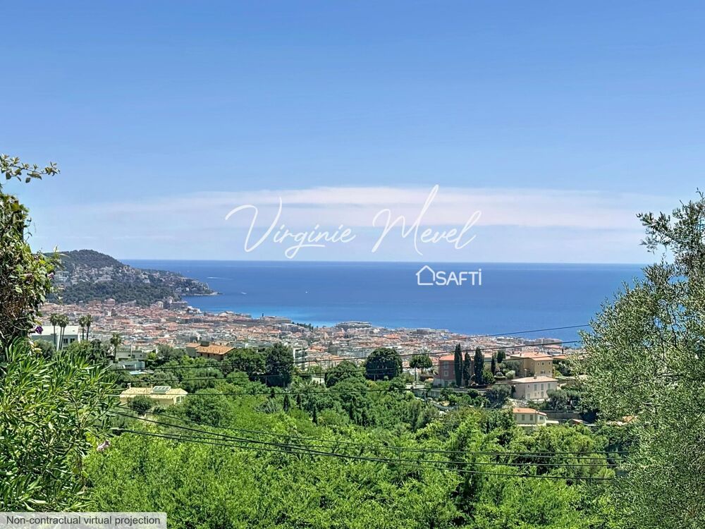 Vente Appartement SAINT PIERRE DE FERIC BELLEVUE • 4 pièces avec jardin, terrasse, vue mer – Un véritable esprit villa ! Nice