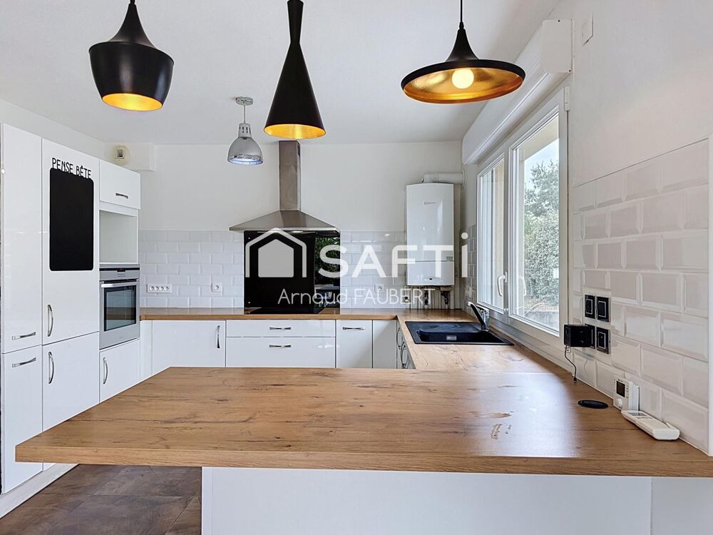 Duplex 83m2 3 chambres jardin et double garage