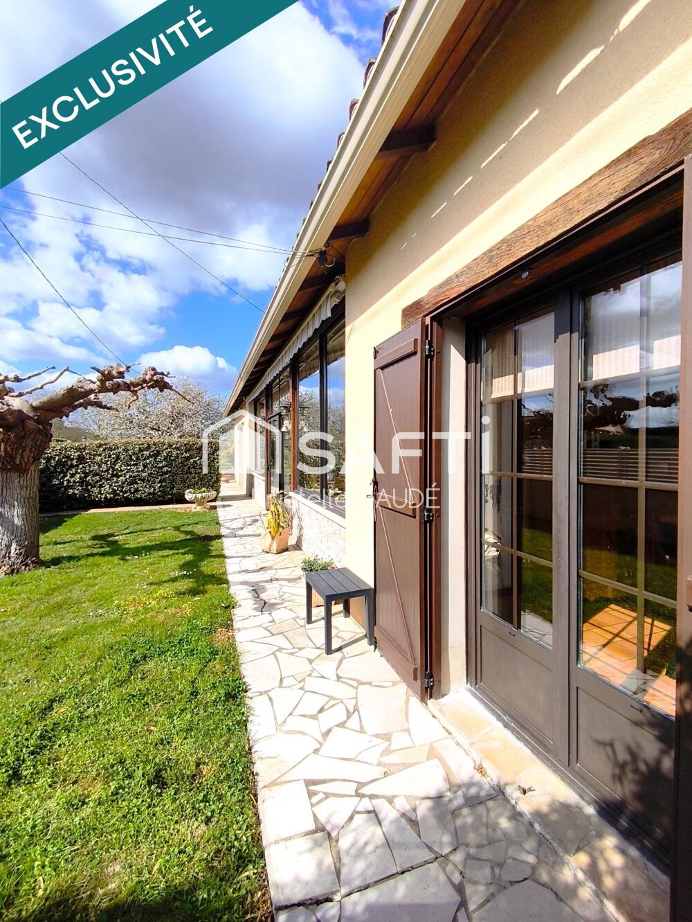 Vente Maison Maison de charme de plain pied - 181 m² - Secteur Montauban Sud ( accès rocade rapide ) Bressols
