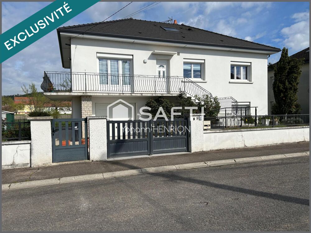 Pavillon sur sous sol à Belleville de 188 m2 habitables
