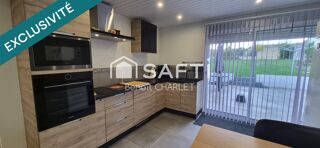Vente Maison Exclusivité SAFTI à Lécluse : maison rénovée de 4 chambres avec terrasse et grand garage, au calme. Lecluse