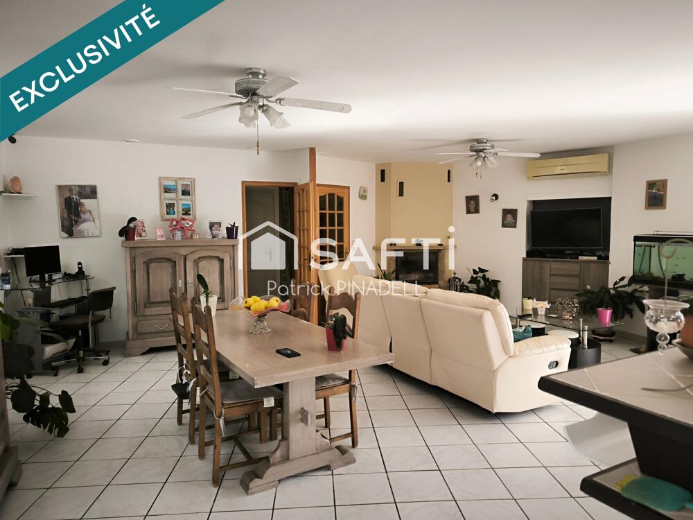 Vente Maison Maison d'habitation type T6, 4 chambres, 3 salles d'eau, cuisine, salon, garage et jardin. Latour-de-france