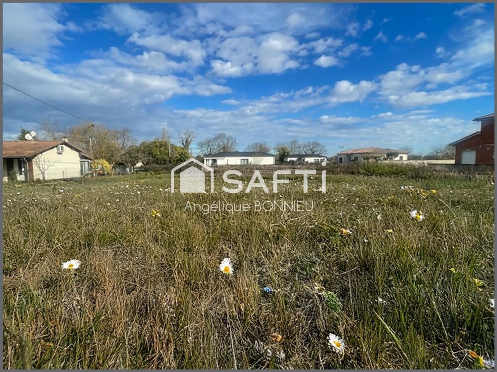 Vente Terrain Terrain de 1500 m2 Castelsarrasin