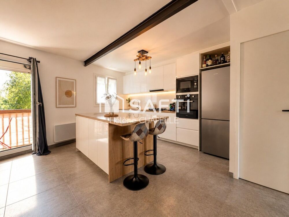 Vente Maison Entièrement rénovée - 3 chambres - garage - jardin Puiseux-en-france