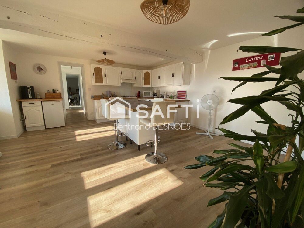 Vente Maison Longère de 202 m² à la campagne sur grand terrain Bazouges cre sur loir