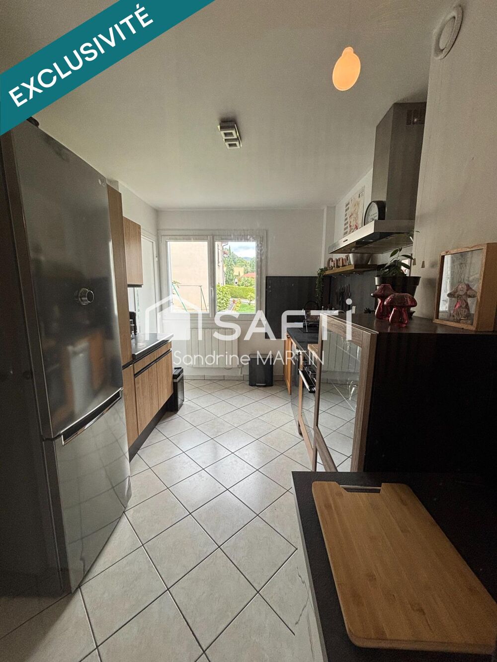 Vente Appartement Appart T3 RDC surélevé, 77m2, cave et parking. Royat