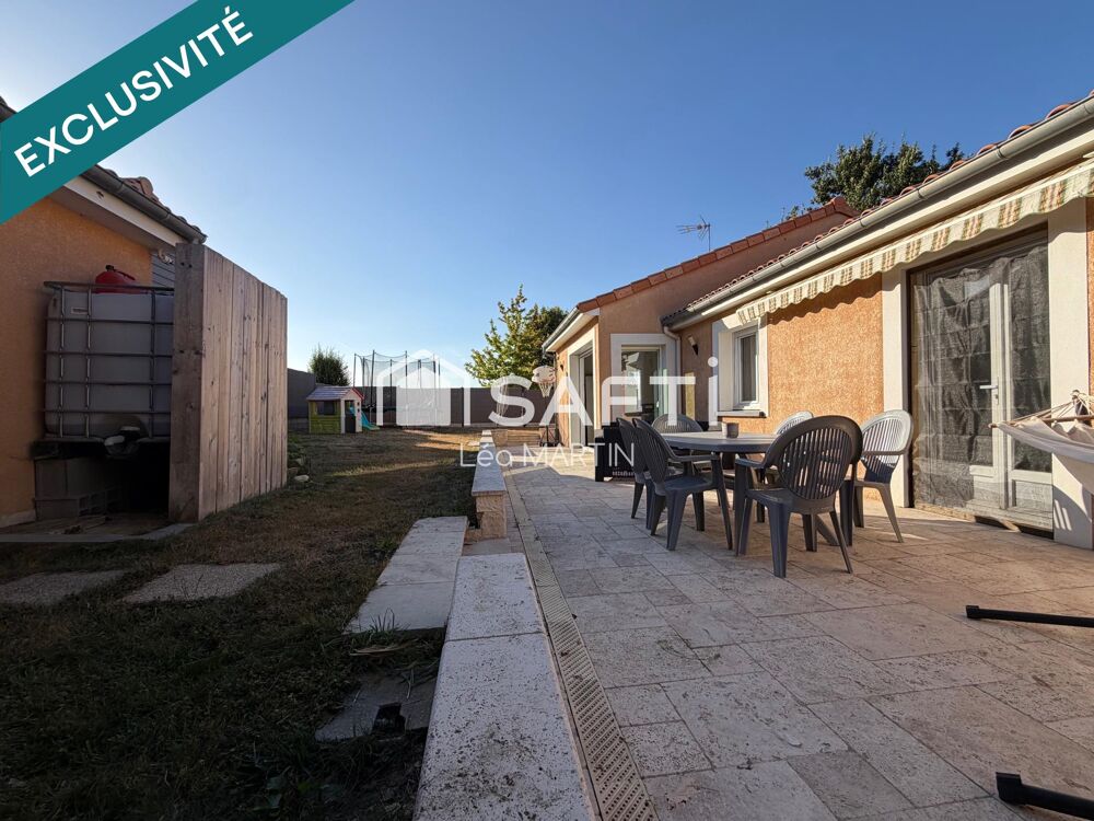 Vente Maison Pavillon plain pied de 101m2 - 4 chambres La jubaudiere