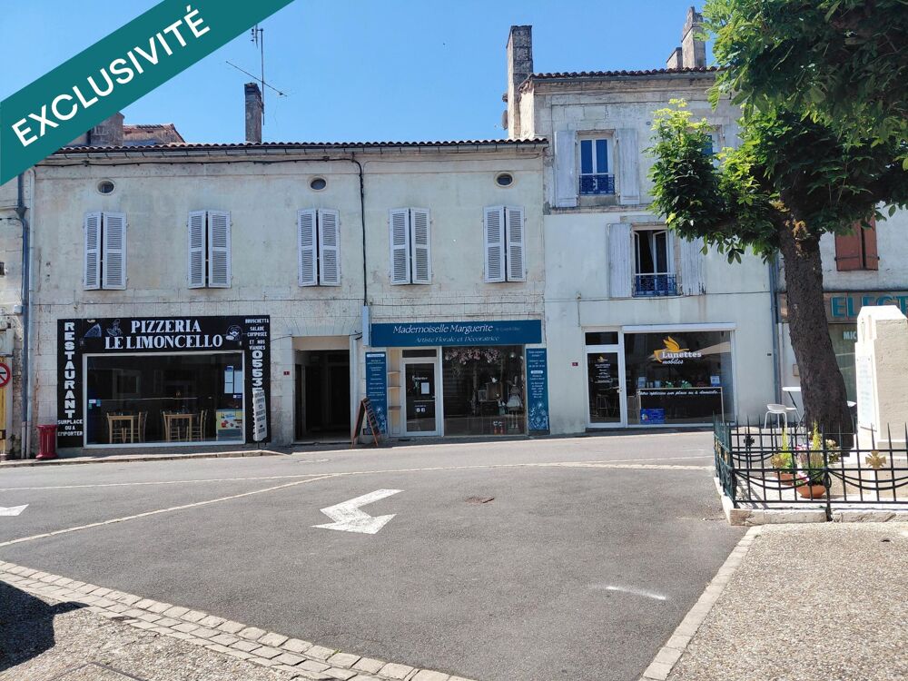 Vente Immeuble Immeuble de rapport 8 lots Place du marché Mareuil Mareuil
