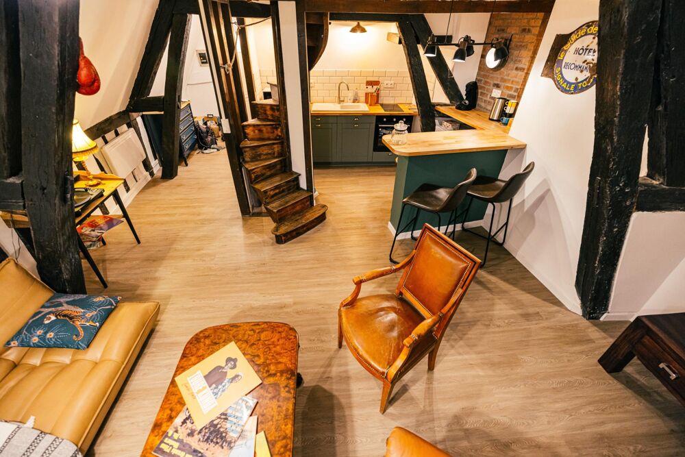 Duplex centre ville de rouen, Quartier St Maclou
