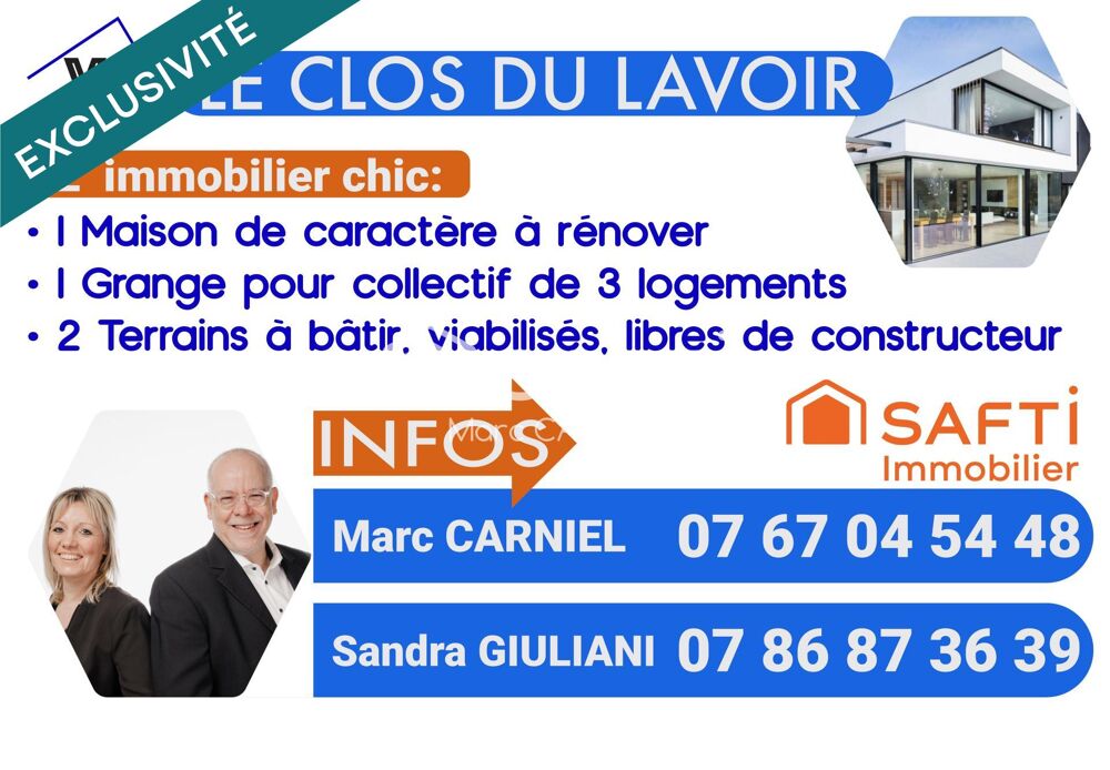 Vente Terrain Terrain 736m2 env.viabilisé, au calme, vue sur champs Chenieres