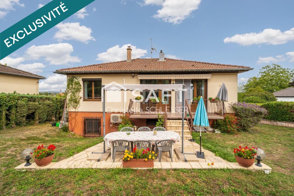 Belle maison familiale de 102 m² avec grand jardin et sous-sol complet