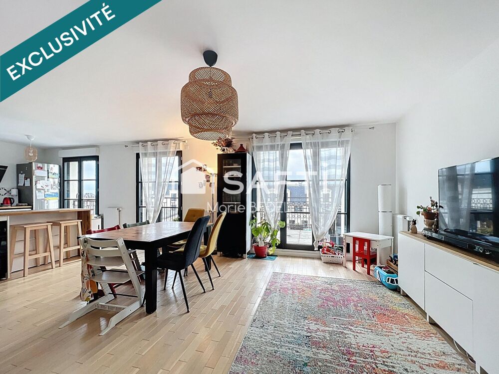 Vente Appartement DUPLEX 4 PIECES / BALCON / PARKING Clamart