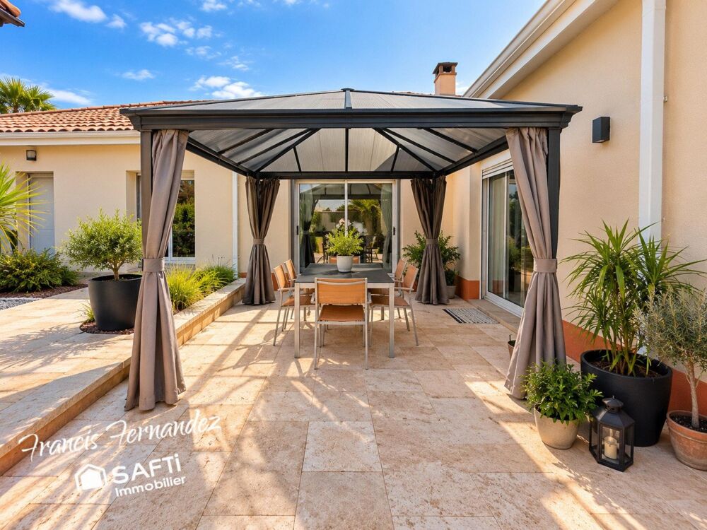 Vente Maison Villa rénovée avec piscine et studio indépendant Pauillac