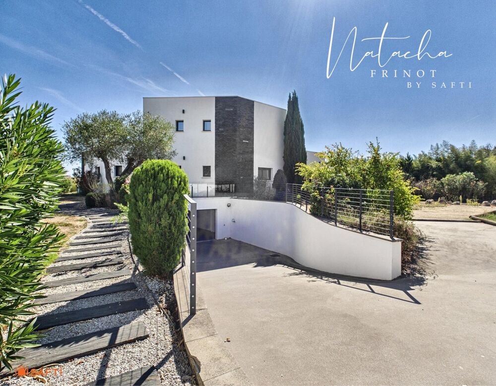 Vente Maison Villa d'architecte 218 m², piscine, cinéma, DPE A Pujaudran