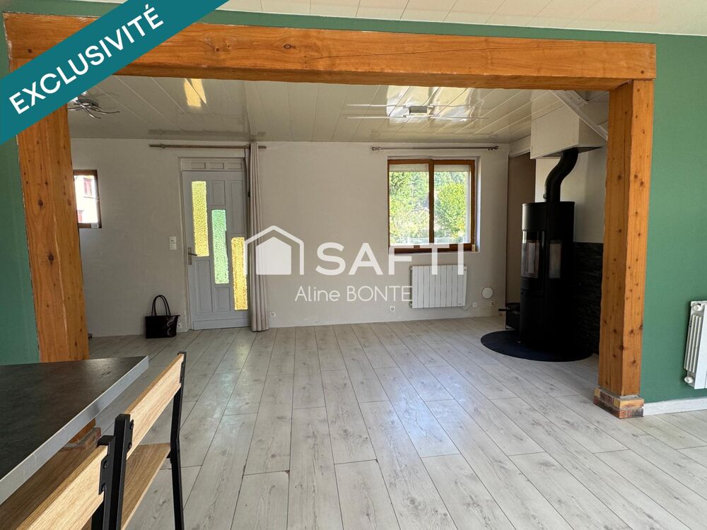 Maison sur sous-sol complet