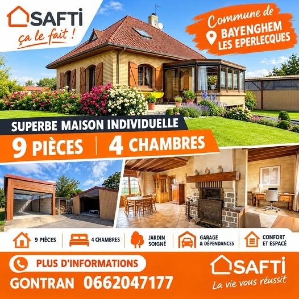 Vente Maison Propriété de caractère d'exception à Bayenghem-lès-Éperlecques Bayenghem-les-eperlecques