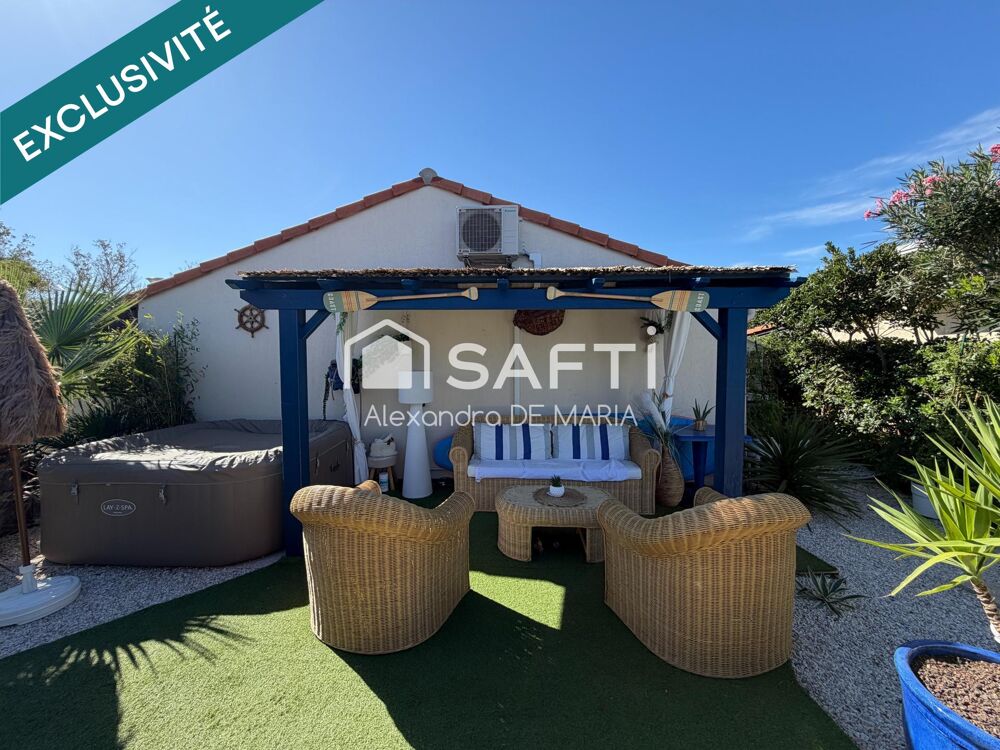 Vente Maison MAISON RENOVEE, CLIMATISEE ET ACCES DIRECT ETANG Le barcares