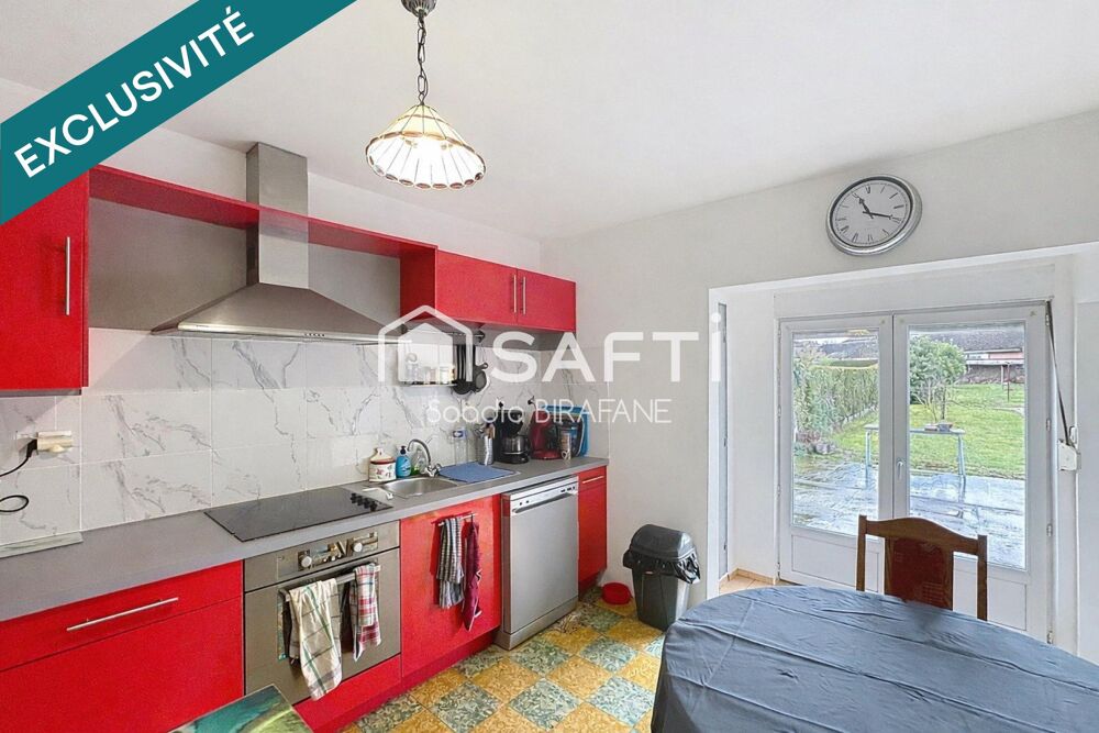 Vente Maison Maison 135 m² – 4 chambres – Grand garage – Terrain 696 m² Vendin-le-vieil