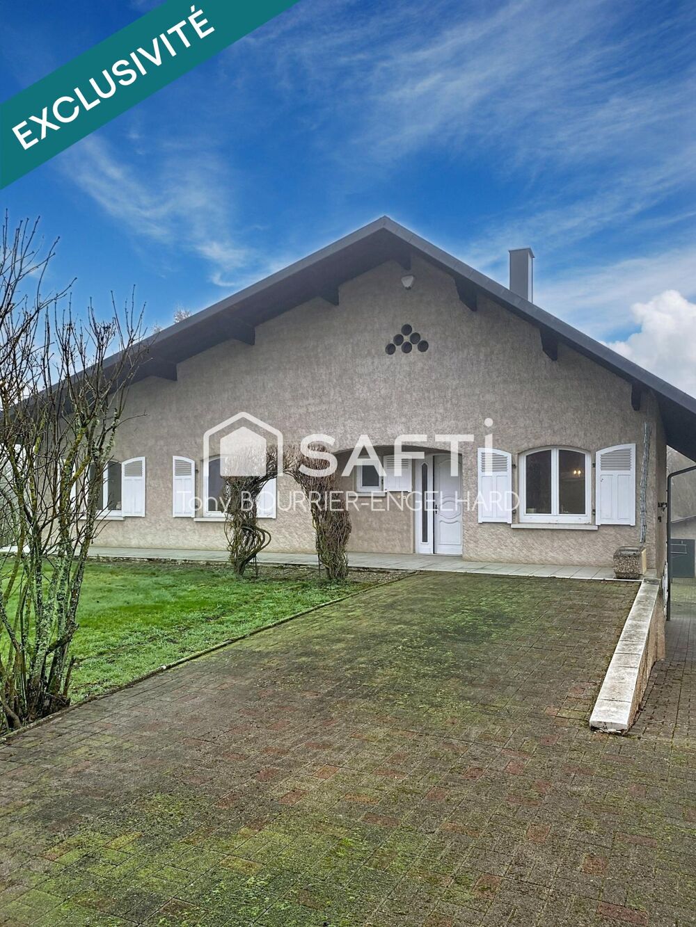 Maison de 170 m2 avec grand terrain et étang