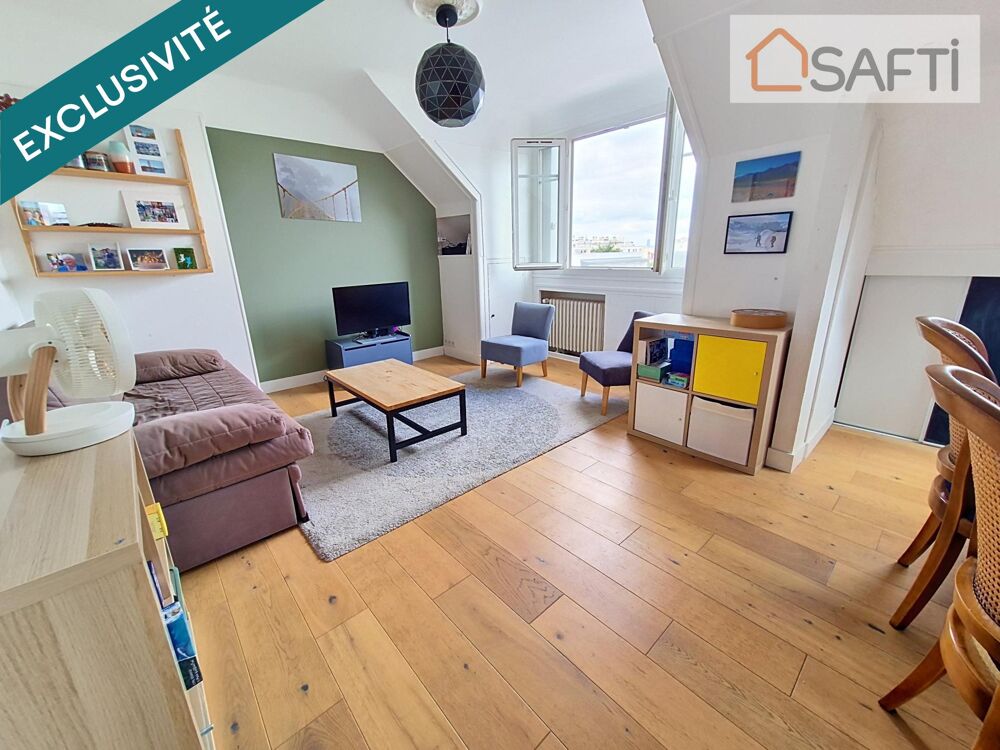 Vente Appartement F3 de 65 m², joliment rénové, très au calme. Fontenay-sous-bois